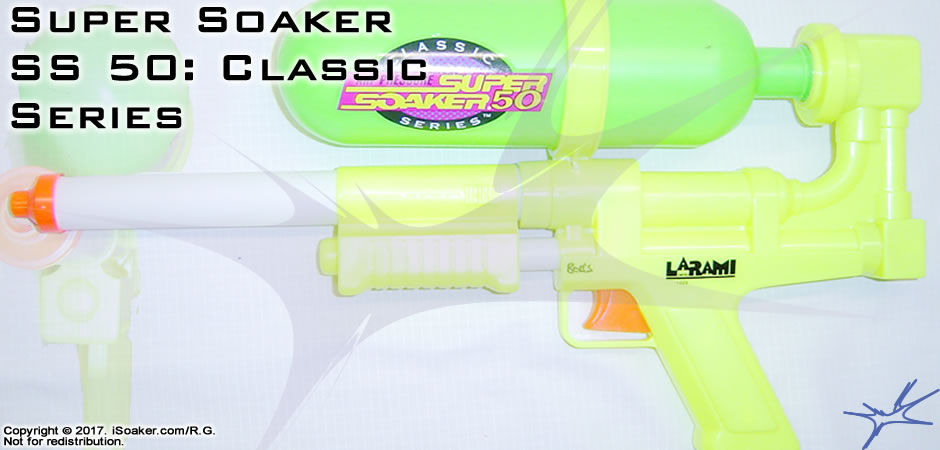 Super Soaker 50: Classic Series Review, Manufactured by: Larami Corp., 1992 :: iSoaker.com