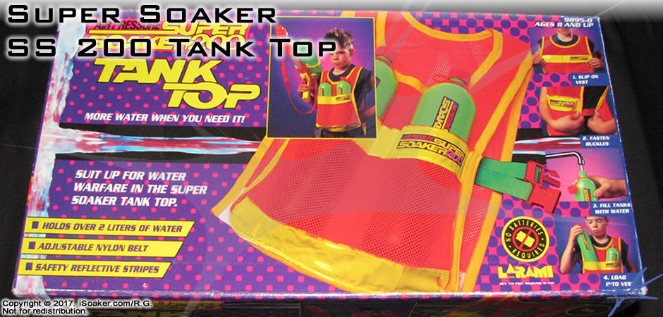 dræbe Adgang trussel Super Soaker 200 Tank Top Review, Manufactured by: Larami Ltd., 1993 :: ::  iSoaker.com