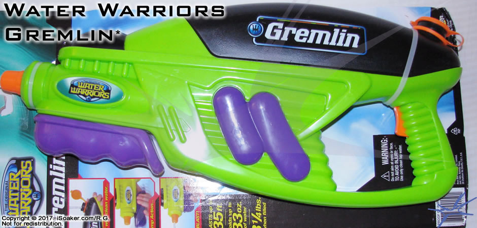 Water Warriors Gremlin Review, Manufactured by: Buzz Bee Toys Inc., 2005 ::  