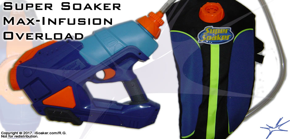 Hasbro Super Soaker Max Infusion Overload NIB 2005 Water Gun