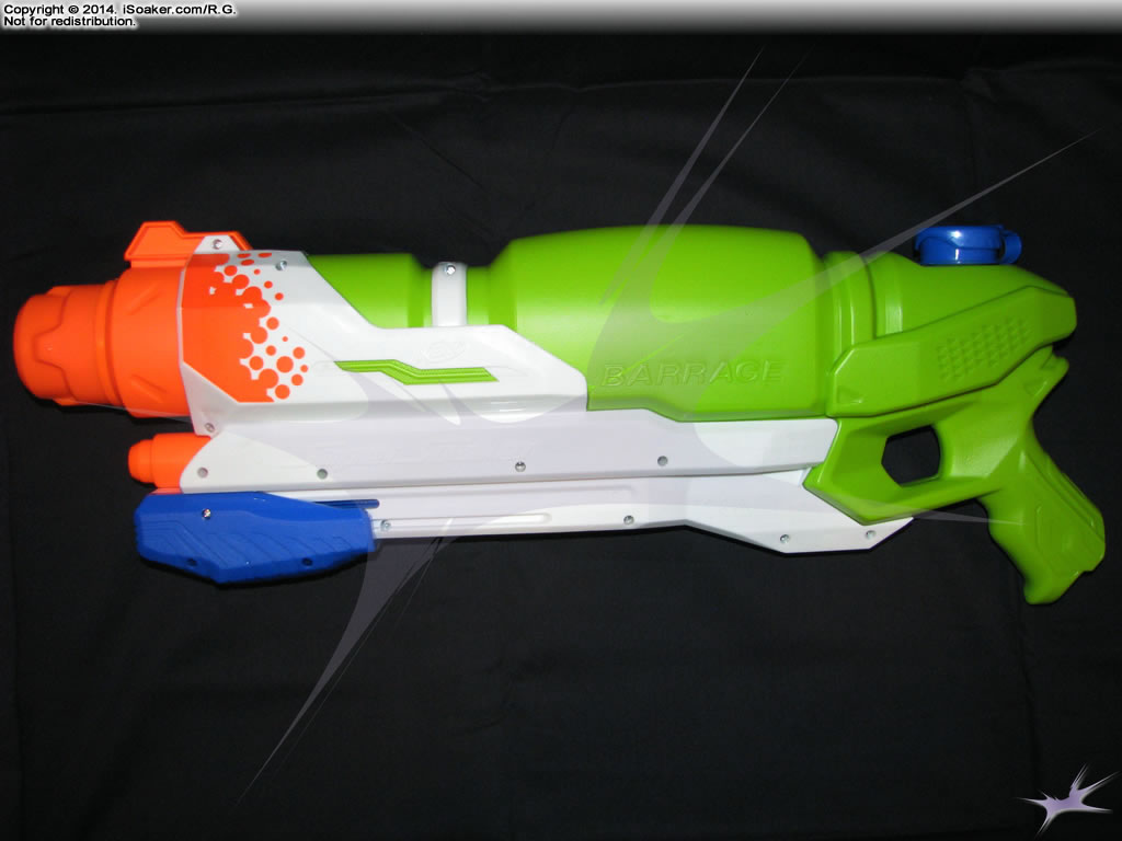 Nerf Super Soaker Barrage Review Manufactured by Hasbro Inc. 2014 iSoaker
