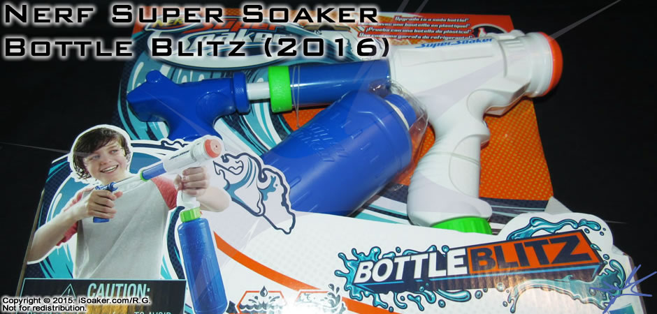 Opfattelse rookie Betjene Nerf Super Soaker Bottle Blitz (2016) Review, Manufactured by: Hasbro Inc.,  2016 :: :: iSoaker.com