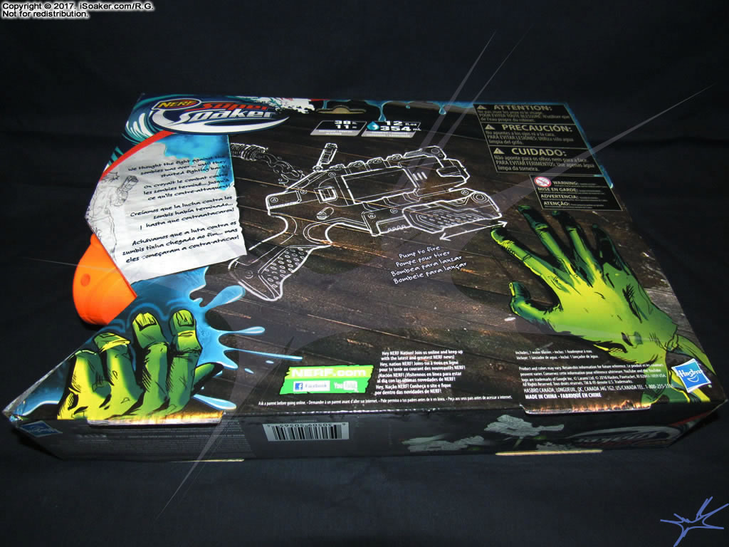 nerf super soaker zombie strike revenge infector