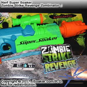 Zombie Strike Revenge Zombinator Nerf Super Soaker 