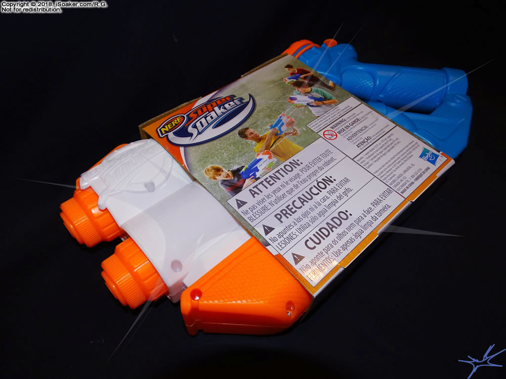 Lançador De Água Nerf Super Soaker Twin Tide Hasbro - E0024