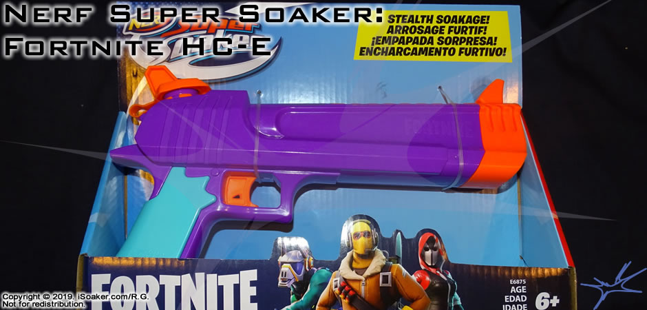 Pistola De Agua Hasbro Nerf Super Soaker Fortnite Hc