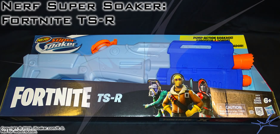 NERF Fortnite TS-R Super Soaker Water Blaster Toy , Blue