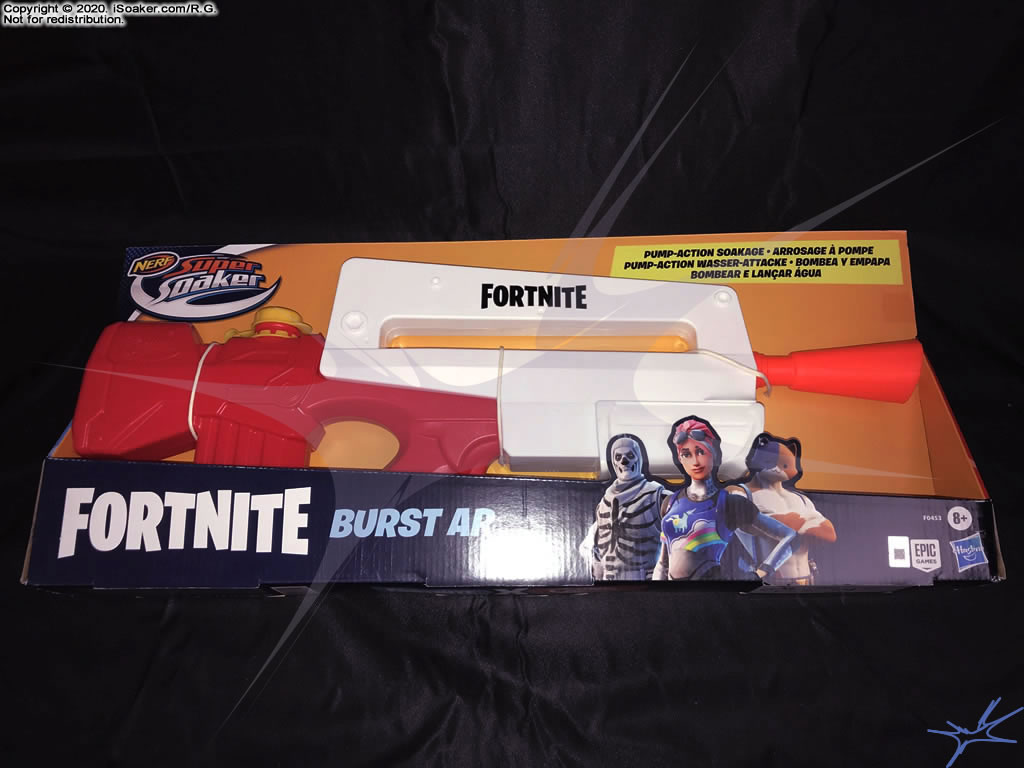 Pistolet à eau Nerf Super Soaker Fortnite Burst AR