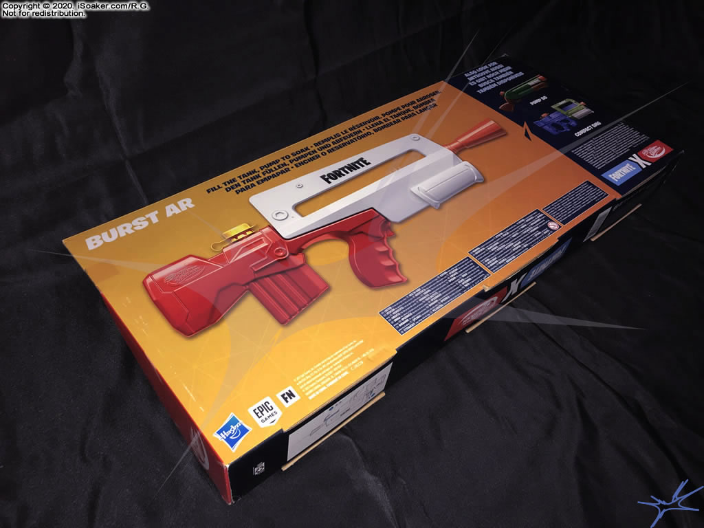 Pistolet à eau Nerf Super Soaker Fortnite Burst AR