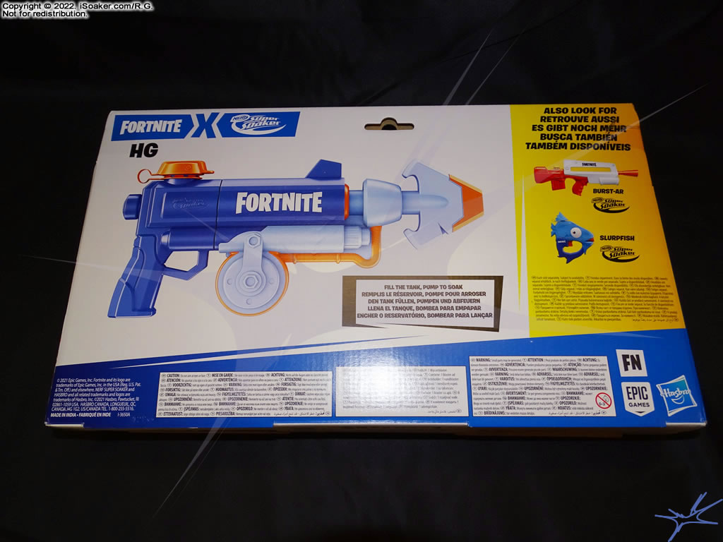 Super Soaker Nerf Fortnite HG Water Blaster - Hasbro