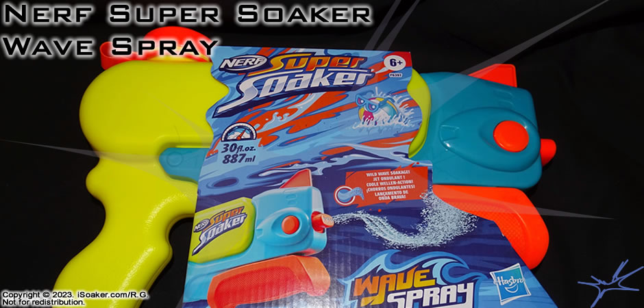 Pistola de agua Hasbro Nerf Wave Spray