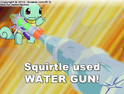 Squirtle Pokemon Soakin'